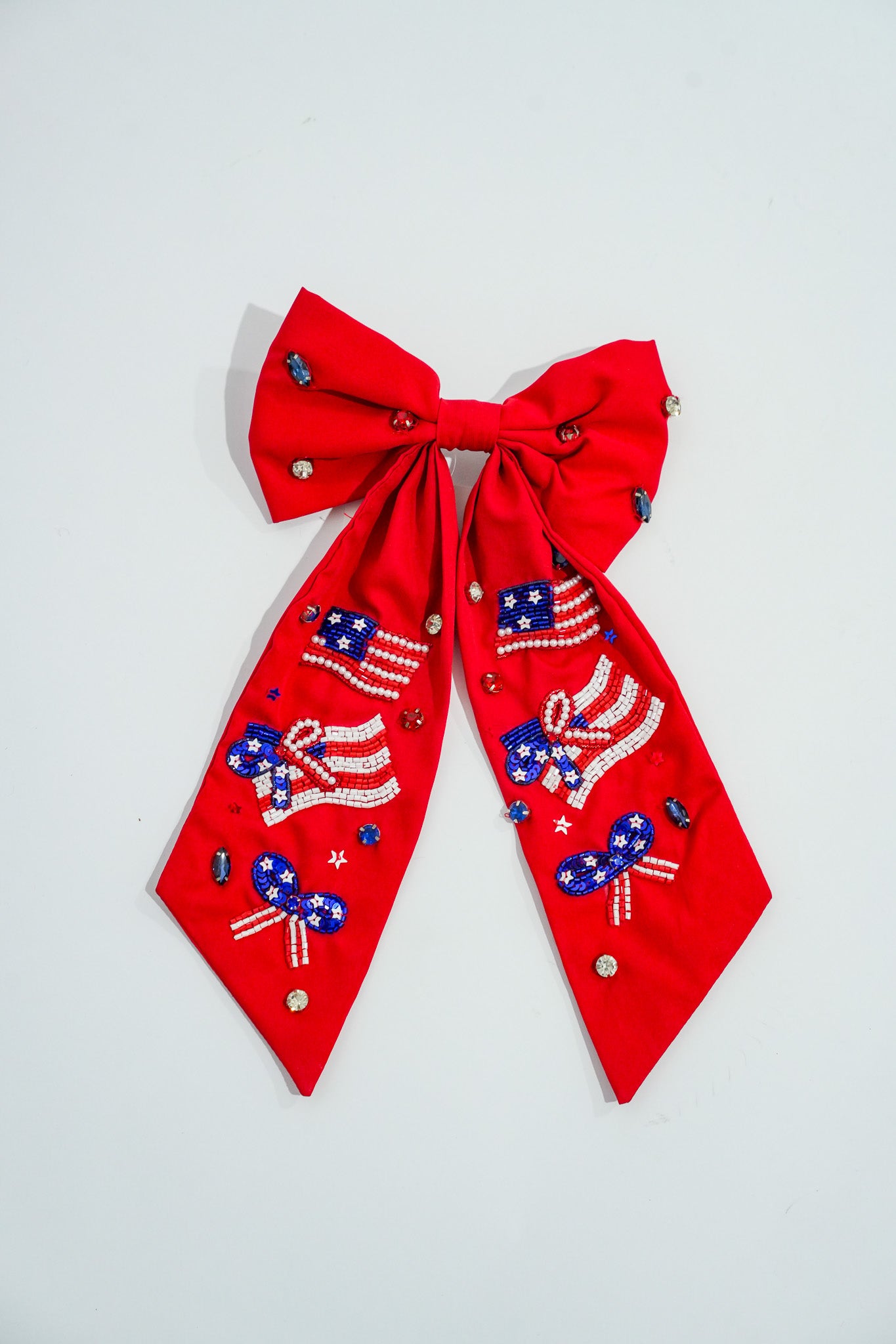 Hair Bow - USA Beads - Southern Belle Boutique