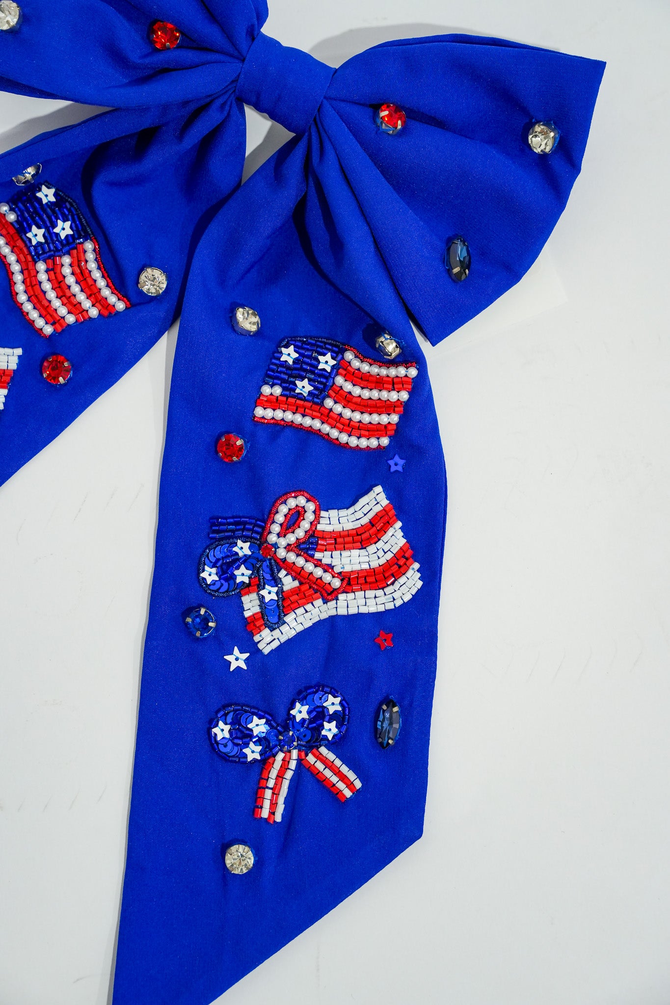 Hair Bow - USA Beads - Southern Belle Boutique
