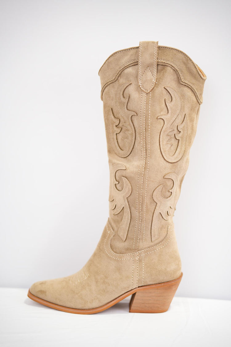 Audrey Taupe Boot