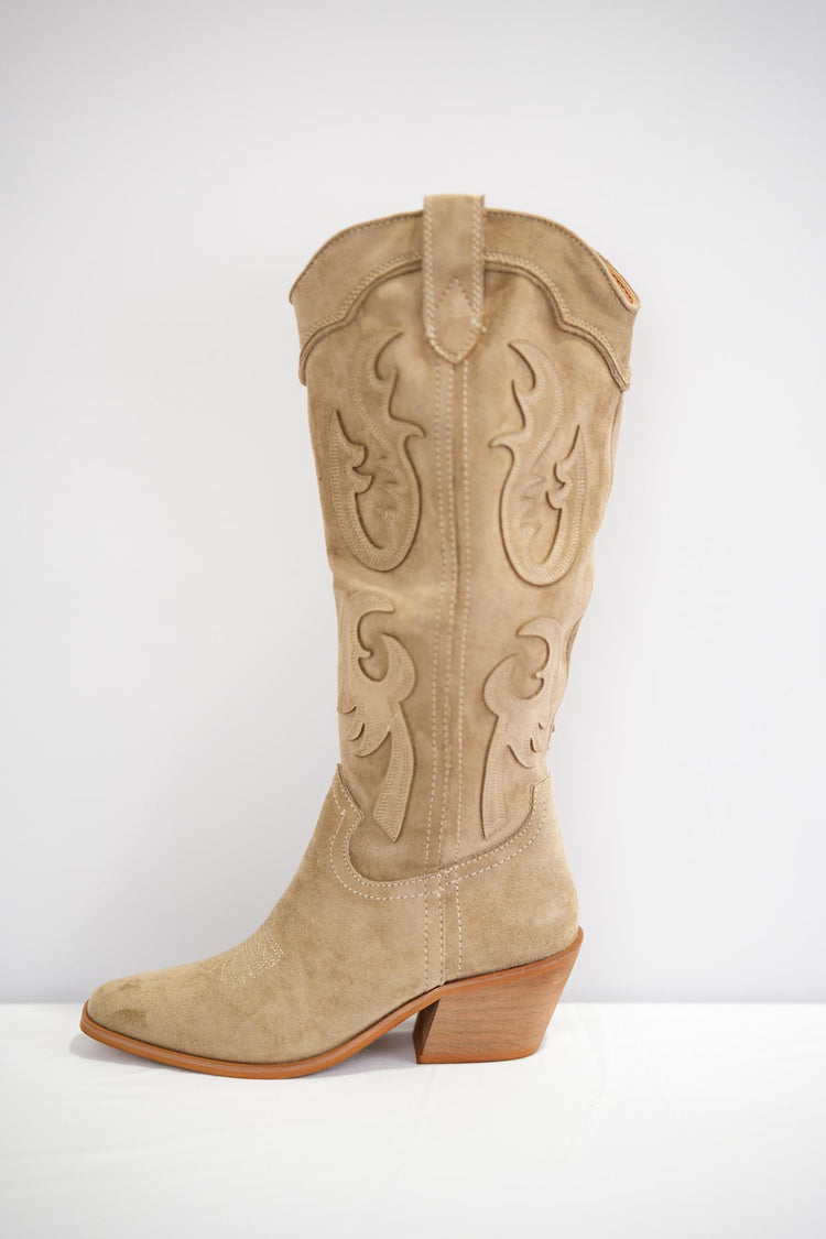 Audrey Taupe Boot