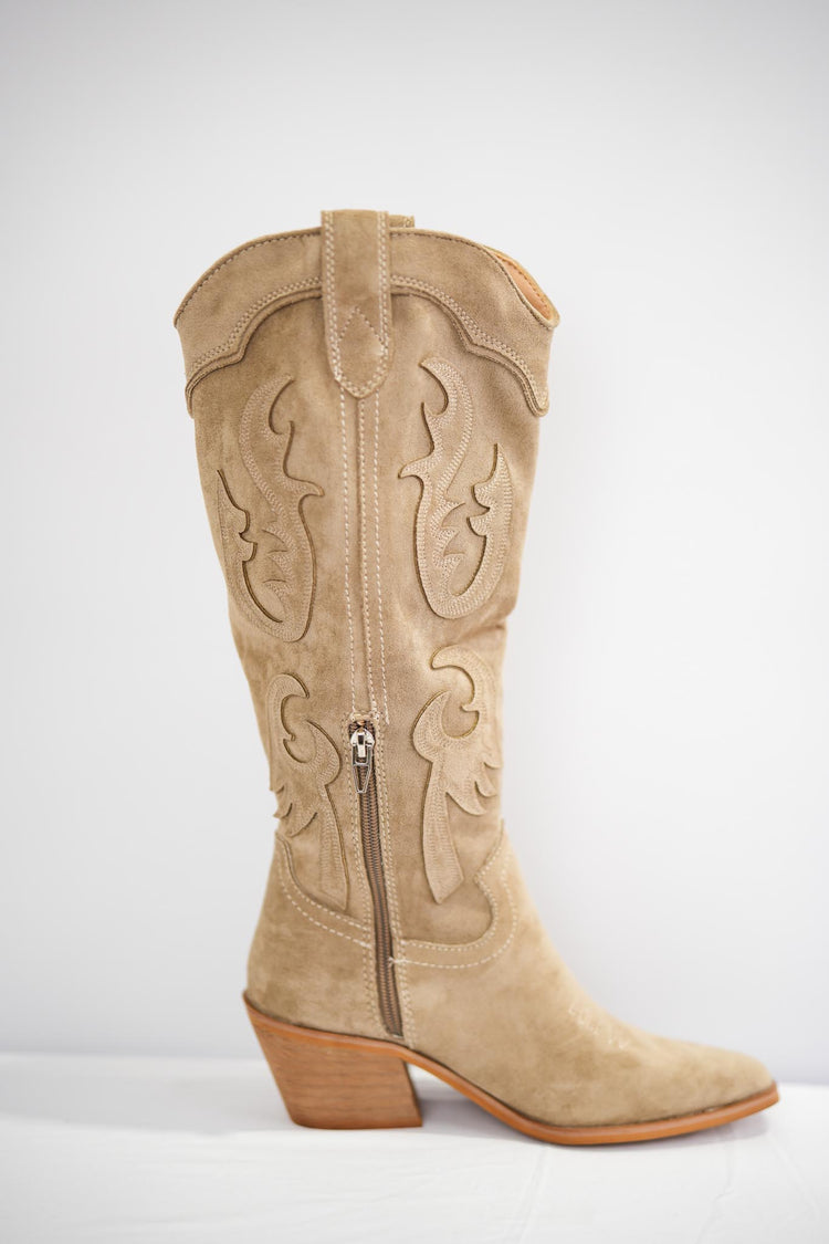 Audrey Taupe Boot