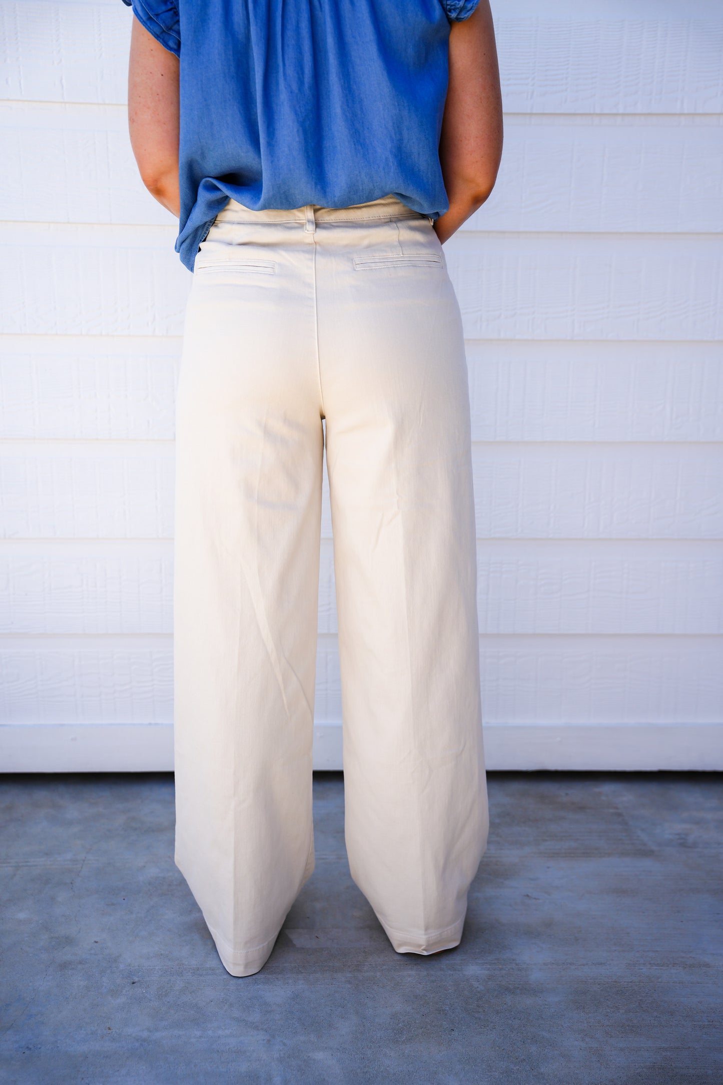 Bristol Pant - Alabaster - Southern Belle Boutique