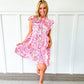 Paisley Pink Baby Doll Dress - Southern Belle Boutique