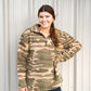 Camo Teddy Pullover - Southern Belle Boutique