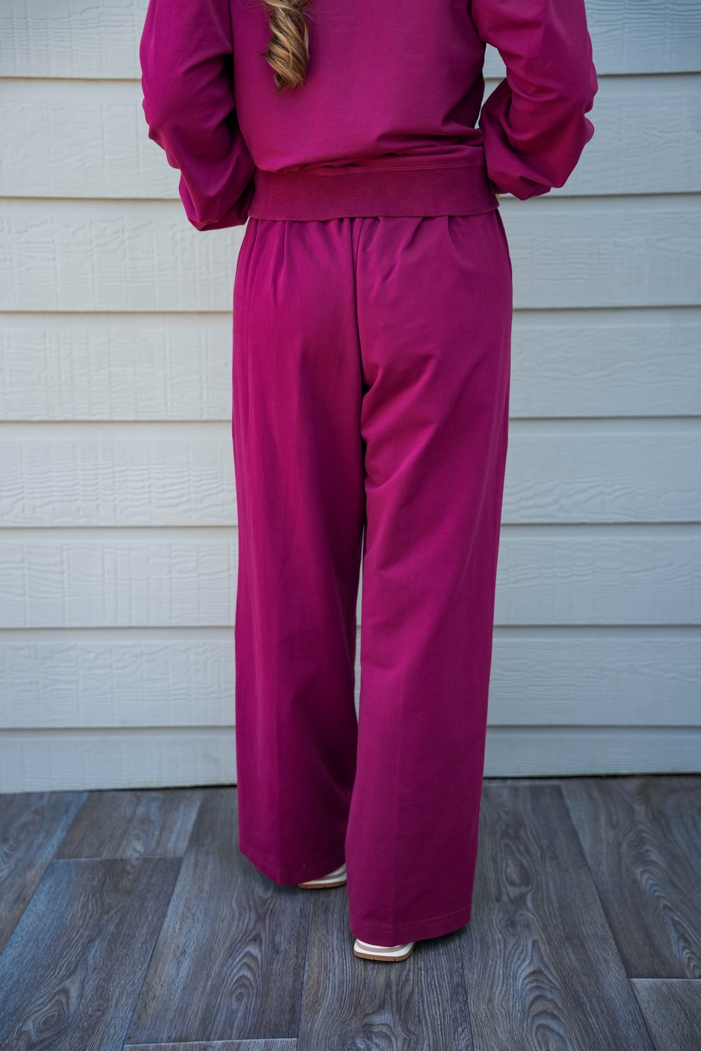 Zahara Sweatpant - Bordeaux