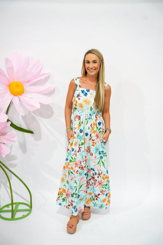 Janey Dress - Endless Wildflower - Southern Belle Boutique