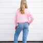 Pink Bow Sweater
