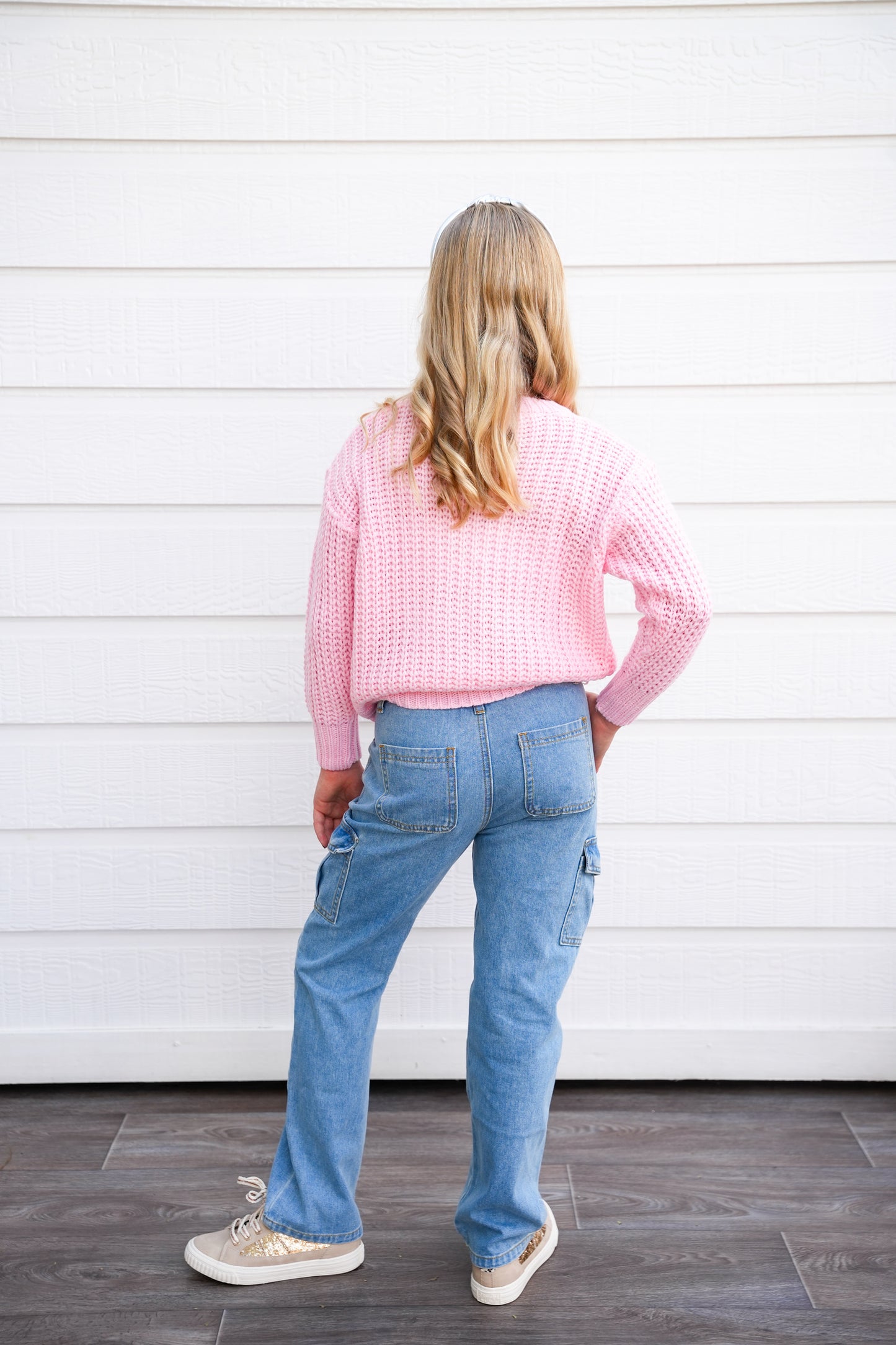 Pink Bow Sweater