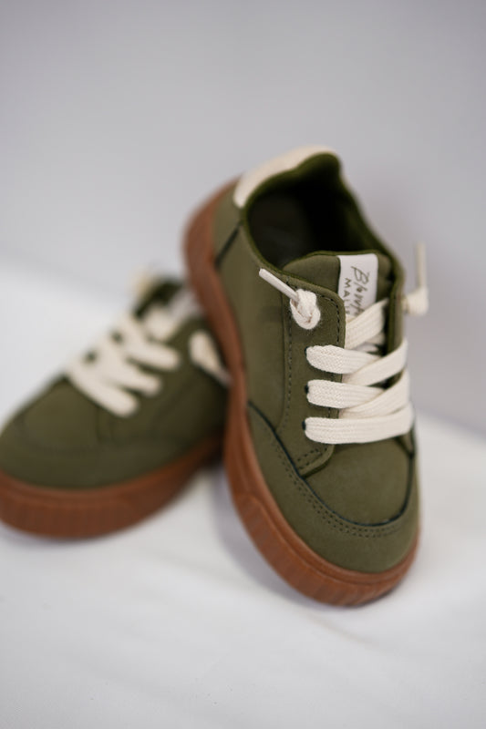 Windsurf Olive Sneaker - Southern Belle Boutique