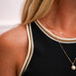 Mariah Tank - Black - Southern Belle Boutique
