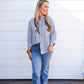 Black Striped Button Down Shirt