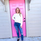 Bennett Sweater - Off White - Southern Belle Boutique