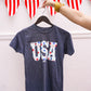 Starry USA Blue Youth Tee