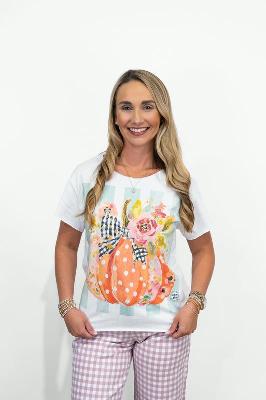 Fall in Full Bloom Bling Tee