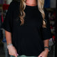 Catrina Sweater - Black - Southern Belle Boutique
