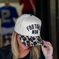 Football Mom Leopard Trucker Hat