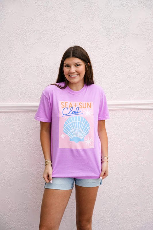 Sea + Sun Club Tee