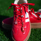 Topping Color Block Platform Sneaker - Red