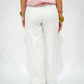 Bristol Wide Leg Pant - White - Southern Belle Boutique