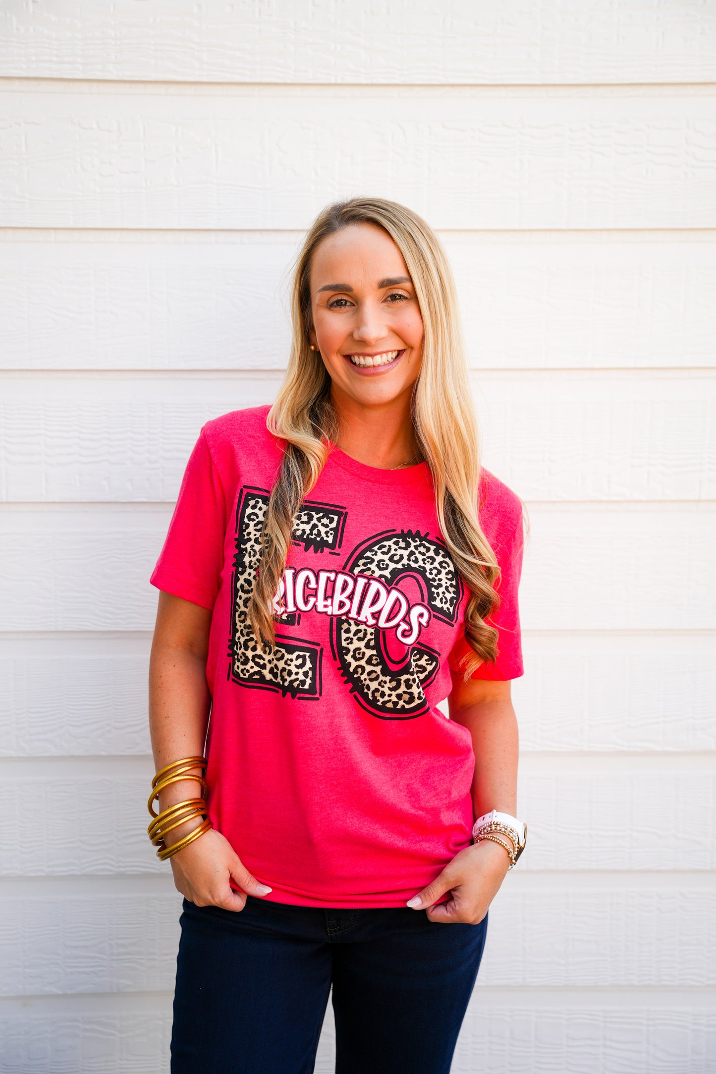 EC Ricebird Cheetah Tee - Southern Belle Boutique