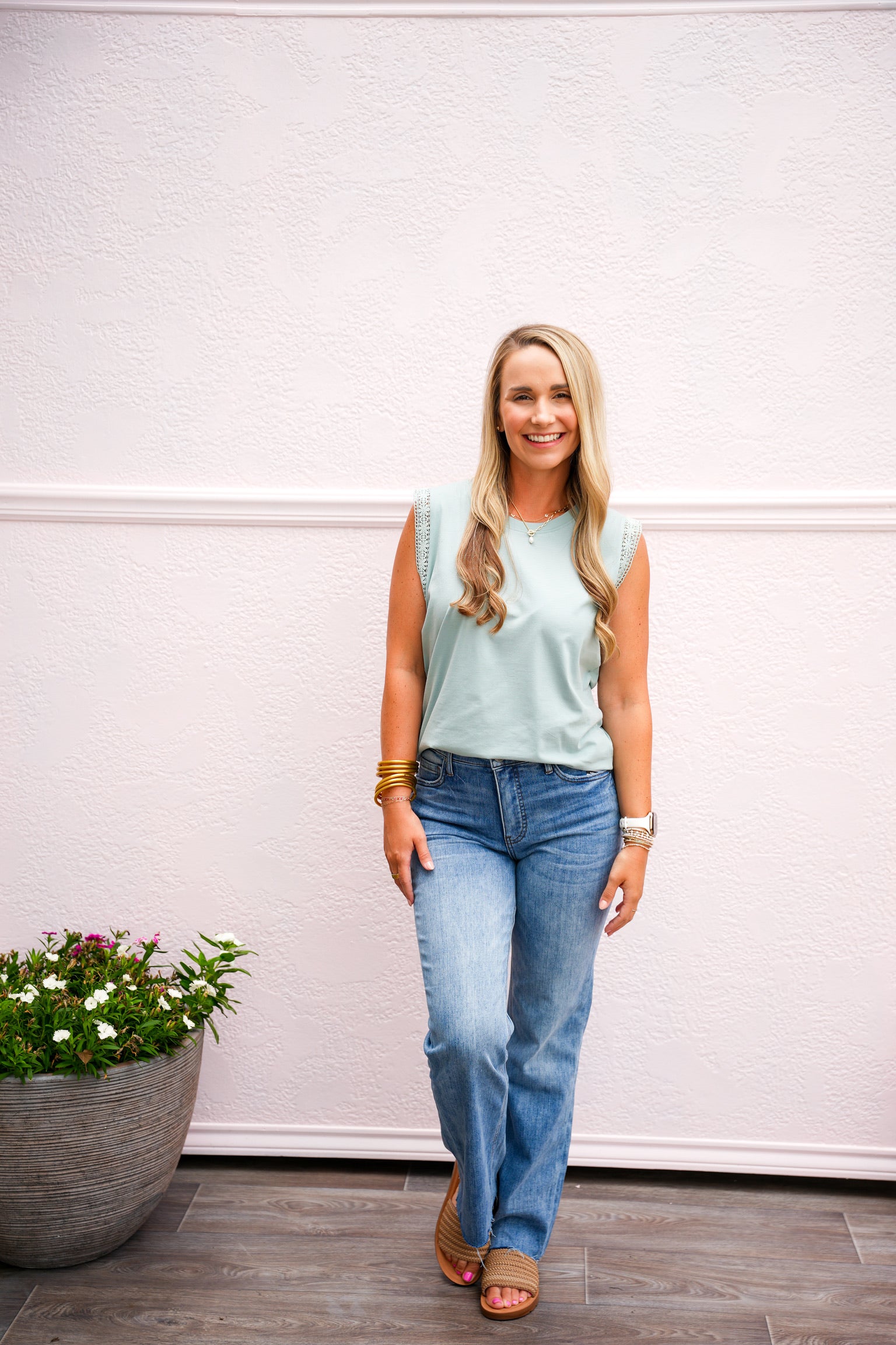 Kelsey High Rise Ankle Flare - Acceptance - Southern Belle Boutique