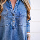 Anika Denim Dress - Medium Wash