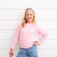 Pink Bow Sweater
