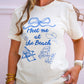 Meet Me At The Beach Tee - Southern Belle Boutique