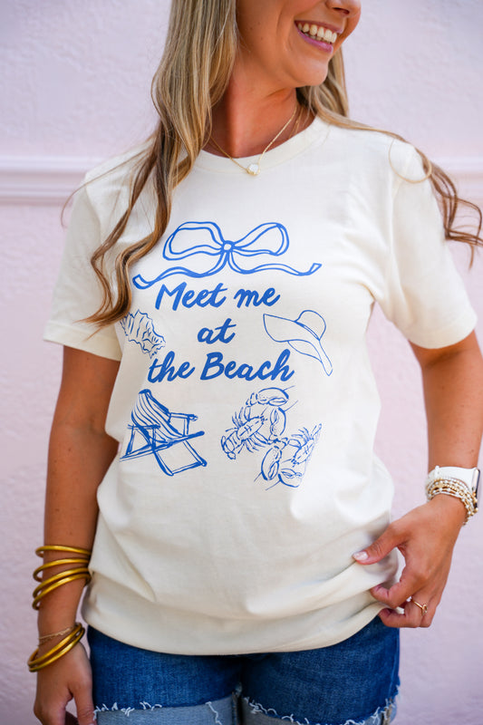 Meet Me At The Beach Tee