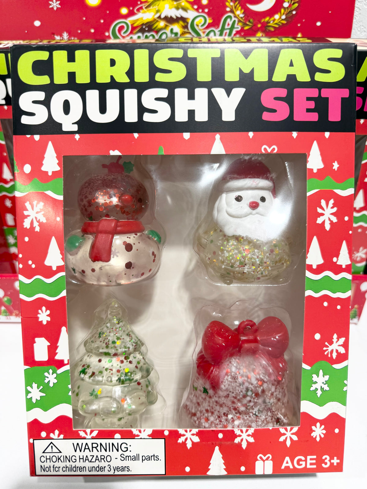 Christmas Squishy Set of 4