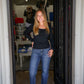Anita Top - Black - Southern Belle Boutique
