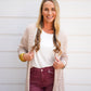Big Dreams Cardigan - Jet Stream