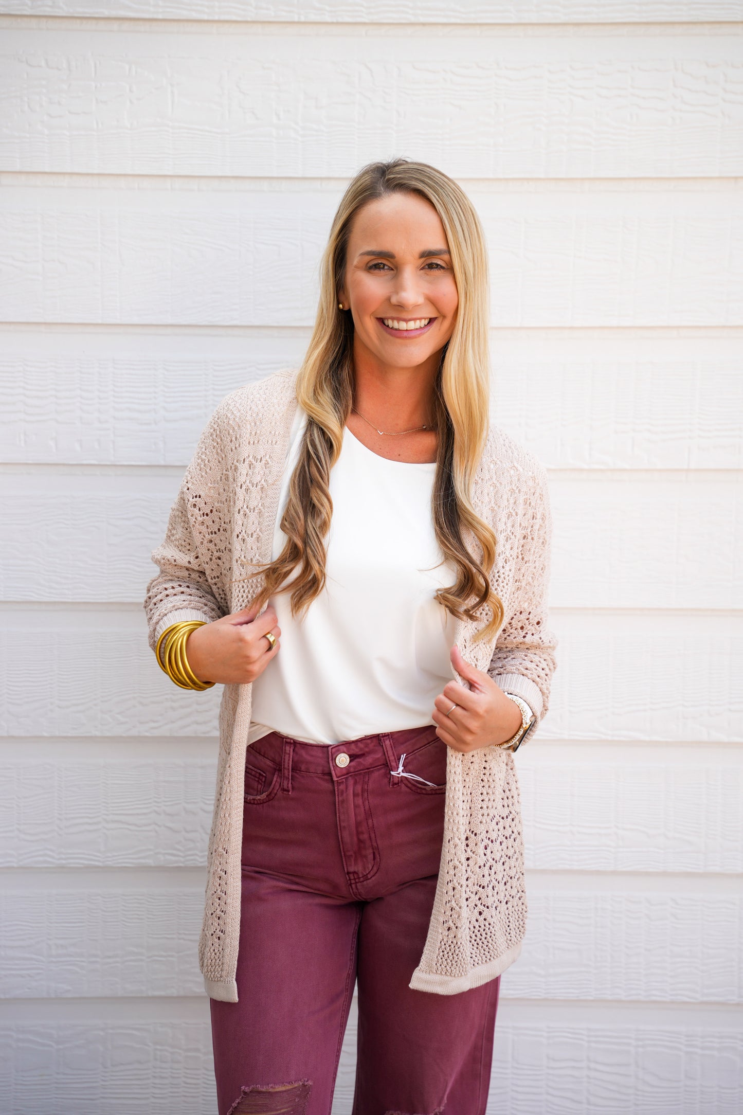 Big Dreams Cardigan - Jet Stream