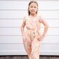 Pink Floral Wide Leg Jumpsuit