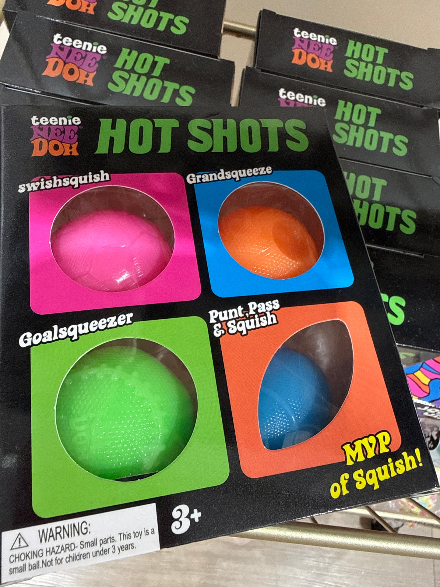 Hot Shots Mini Squishy (Sports)