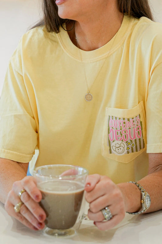 Caffeine & Jesus Tee