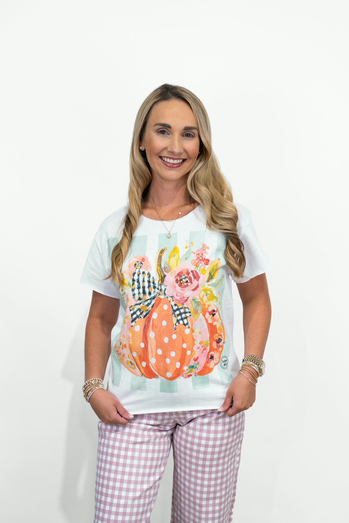 Fall in Full Bloom Bling Tee