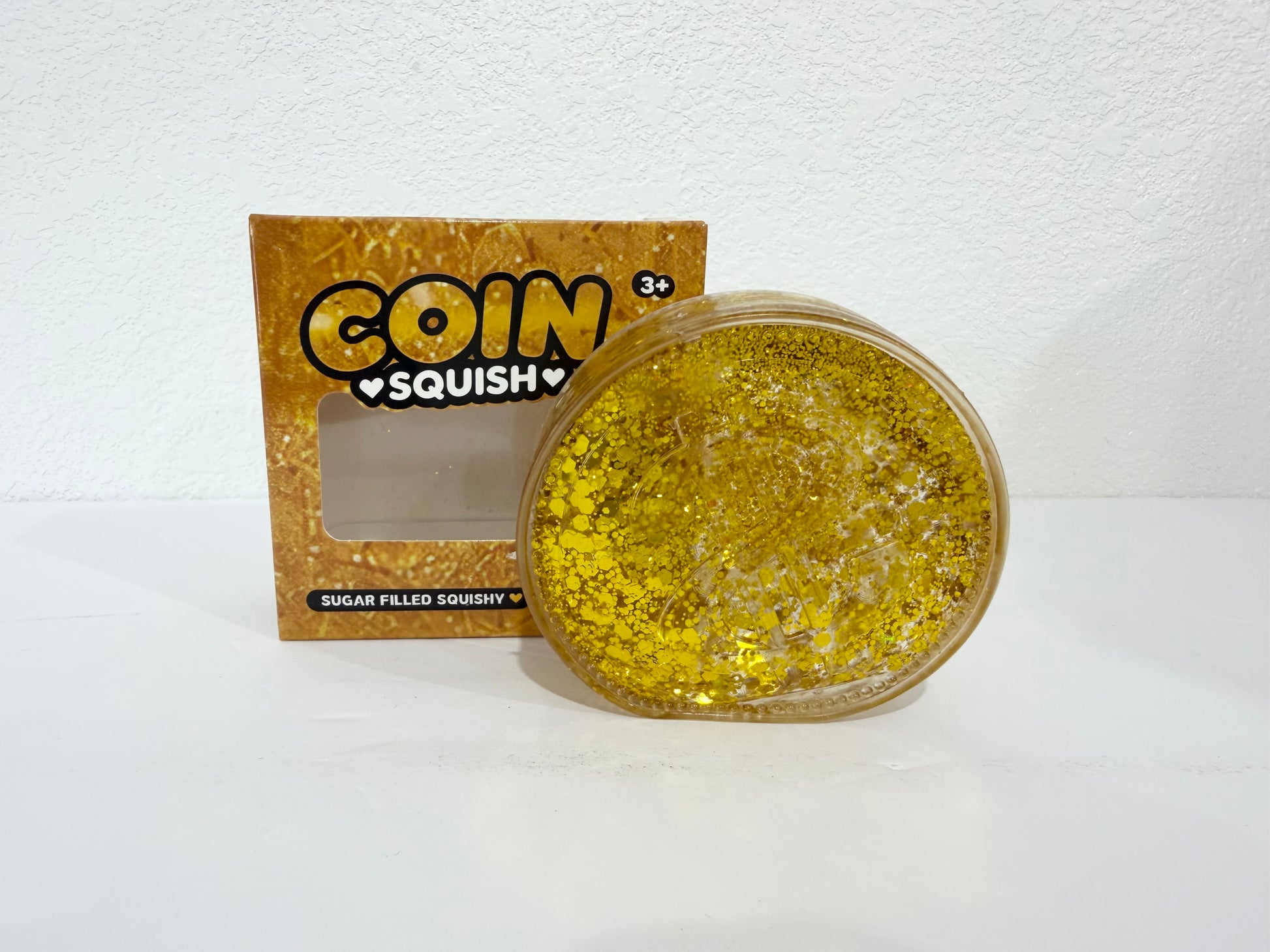 Small Gold Coin Squishy - Southern Belle Boutique