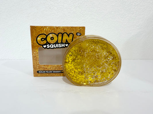 Small Gold Coin Squishy - Southern Belle Boutique