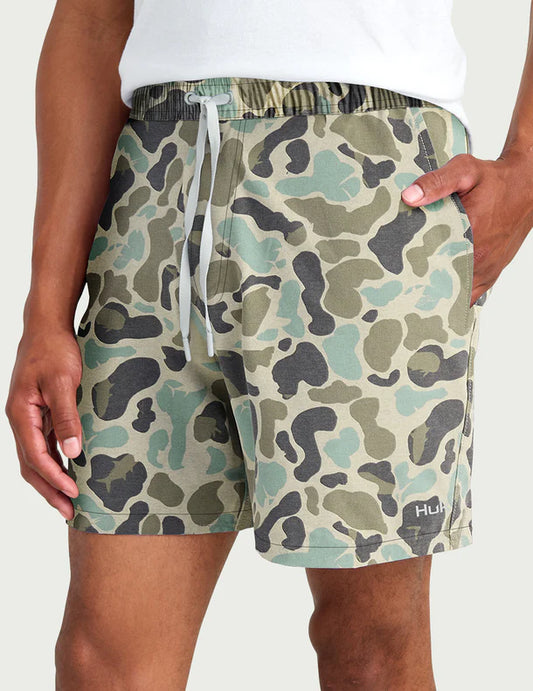 KC Pursuit Volley Swim Short - Volcanic Ash Camo - Southern Belle Boutique