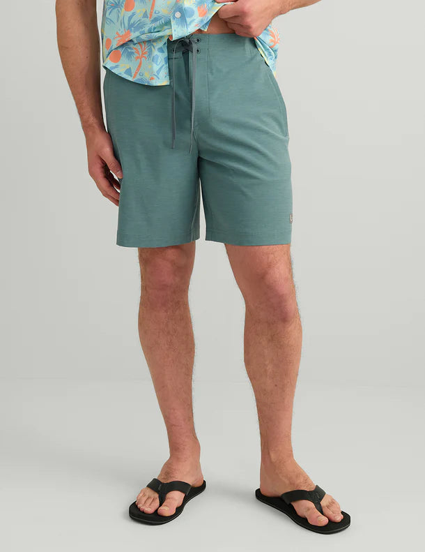 Shoreside Boardshort 8" - North Atlantic - Southern Belle Boutique