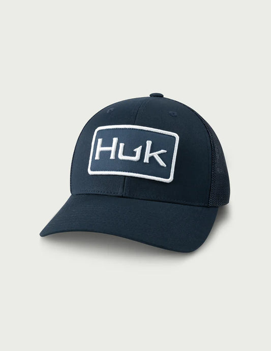 Huk Logo Trucker Hat - Navel Academy