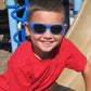 MiniShades - Polorized Electric Blue 3-7Yrs