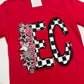 EC Ricebird Checkered Tee - Southern Belle Boutique