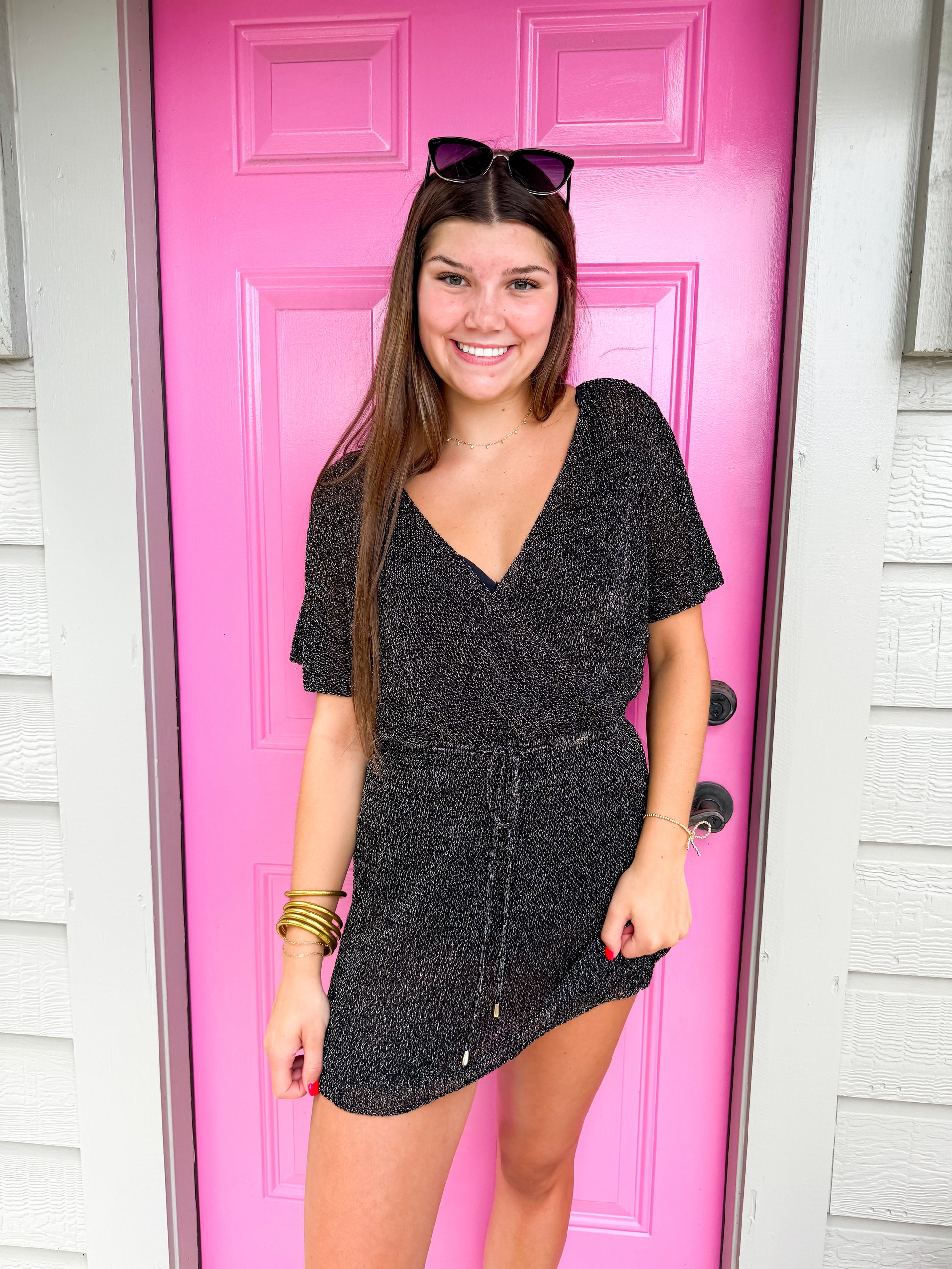 Glitter Bathsuit Coverup - Southern Belle Boutique
