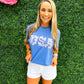 Royal Blue USA Tee - Southern Belle Boutique