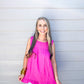 Pink Ruffle Hem Blouse - Southern Belle Boutique