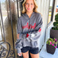 Ricebird Glitter Spirit Hooded Sweatshirt - Southern Belle Boutique