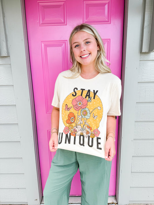Stay Unique Tee - Southern Belle Boutique