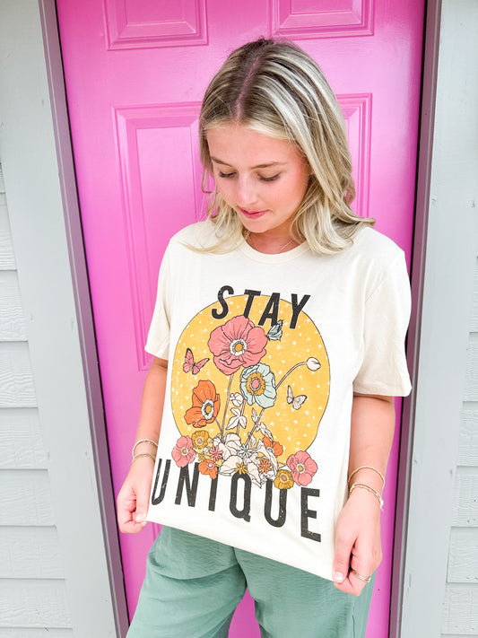 Stay Unique Tee - Southern Belle Boutique